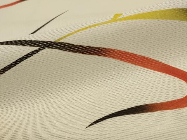 平和屋着物*夏物 訪問着 絽 抽象文様 暈し染め 洗える着物 AABL6173st