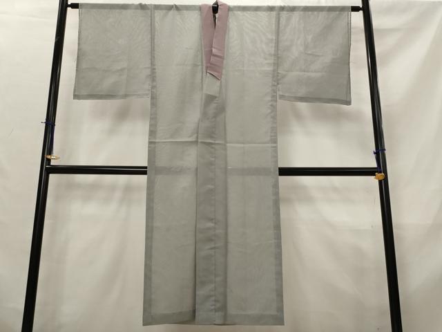 平和屋着物*夏物 男性 長襦袢 絽 薄鈍色 洗える着物 AABL6175st