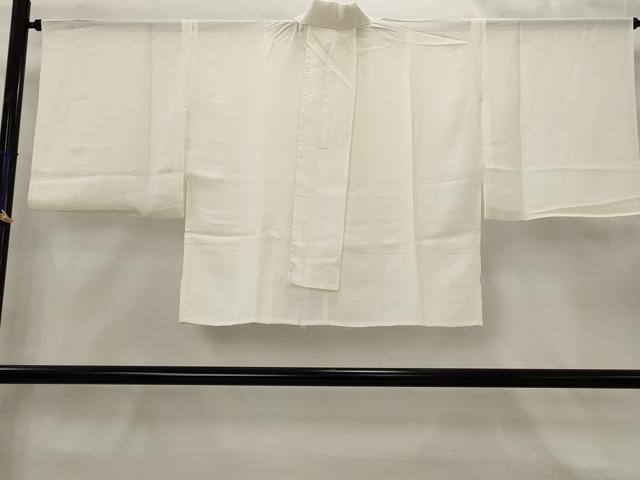平和屋着物*夏物 長襦袢 絽 二部式 白色 正絹 逸品 AABL6218st