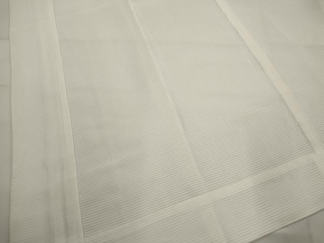 平和屋着物*夏物 長襦袢 絽 二部式 白色 正絹 逸品 AABL6218st