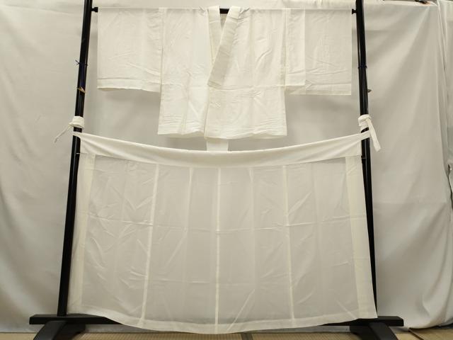 平和屋着物*夏物 長襦袢 絽 二部式 白色 正絹 逸品 AABL6219st