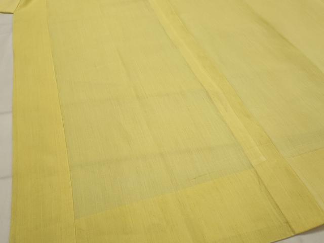 平和屋着物*夏物 長襦袢 紗 黄蘗色 麻 逸品 AABL6221st