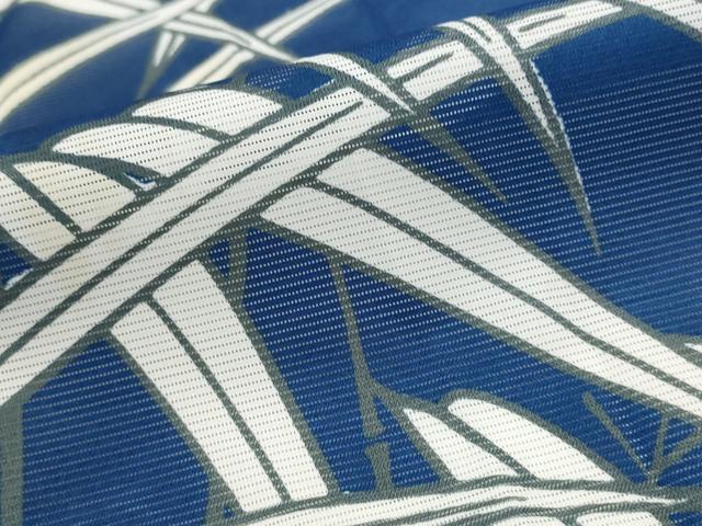 平和屋着物*夏物 訪問着 絽 笹竹文 洗える着物 AABL6232st
