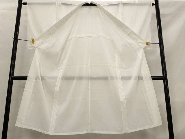 平和屋着物*夏物 長襦袢 絽 白色 洗える着物 AABL6249st