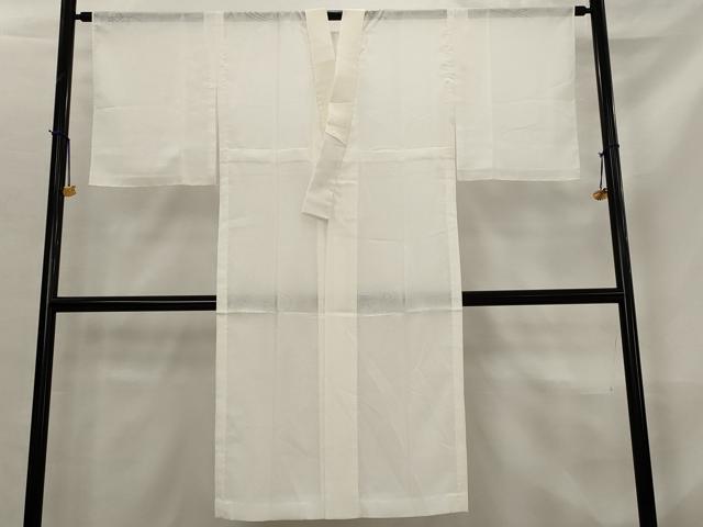 平和屋着物*夏物 長襦袢 流水草花文紗 白色 AABL6251st