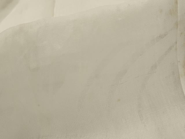 平和屋着物*夏物 長襦袢 竜田川紋紗 白色 麻 逸品 AABL6269st