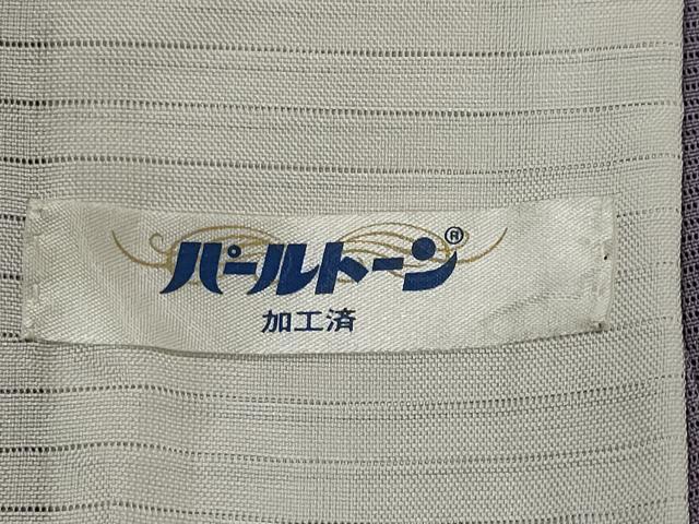 平和屋着物*夏物 訪問着 絽 流水扇面花文 正絹 逸品 AABL6287st