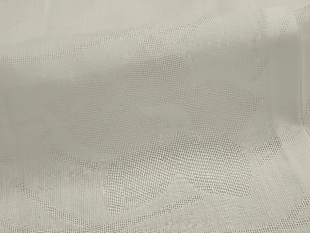 平和屋着物*夏物 長襦袢 芝花紋紗 白色 AABL6289st