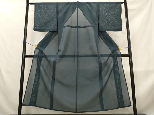 平和屋着物*夏物 色無地 絽 褐返色 洗える着物 AABL6299st