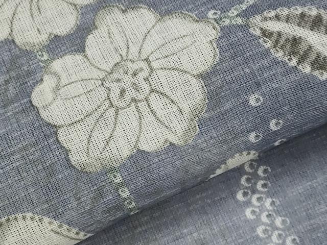 平和屋着物*夏物 小紋 紗 辻が花 洗える着物 AABL6310st