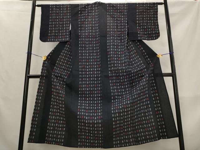 平和屋着物▽小紋 単衣 矢羽文 AABL6349sst