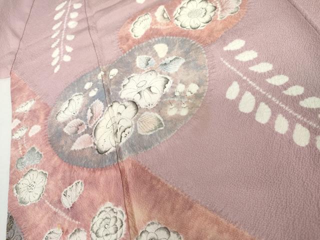 平和屋着物●訪問着 作家物 辻が花 絞り 金彩 正絹 逸品 AABL6418cs