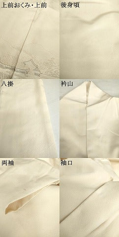 平和屋着物●中国三大刺繍 汕頭刺繍 スワトウ刺繍 総刺繍 訪問着 大名行列 正絹 逸品 AABL6425cs