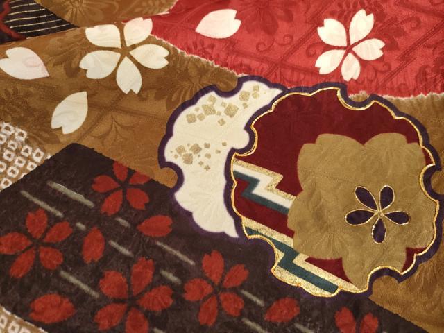 平和屋着物●豪華振袖 絞り 駒刺繍 流水雪輪桜文 金彩 正絹 逸品 AABL6438cs