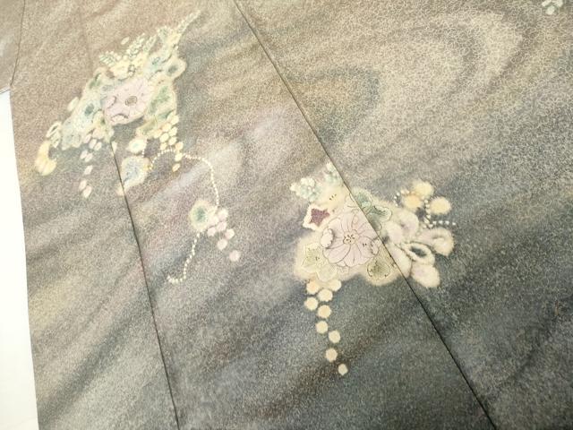 平和屋着物●豪華色留袖 作家物 辻が花 暈し染め 金通し地 正絹 逸品 AABL6501cs