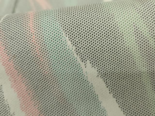 平和屋着物▼上質な紬 変わり縞 正絹 逸品 AABL6536cs