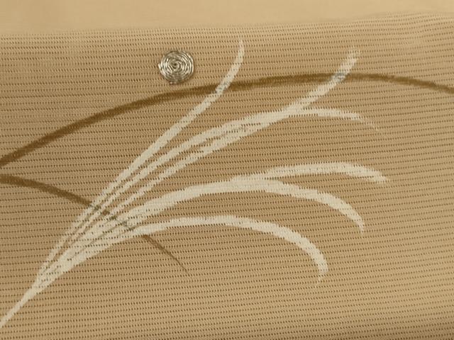 平和屋着物*夏物 訪問着 絽 刺繍 薄 暈し染め 金彩 正絹 逸品 AABL6647jd
