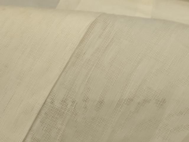 平和屋着物*夏物 長襦袢 乱菊紋紗 鳥の子色 麻 AABL6648jd