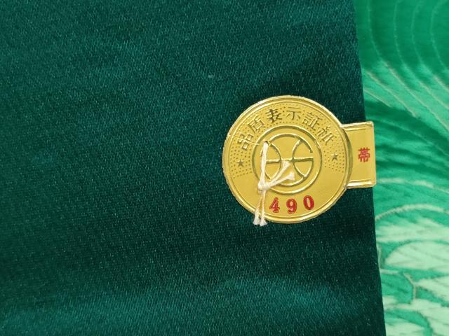 平和屋着物◎西陣 谷常織物謹製 六通柄袋帯 唐織 花 金糸 正絹 逸品 未使用 AABL6745ou