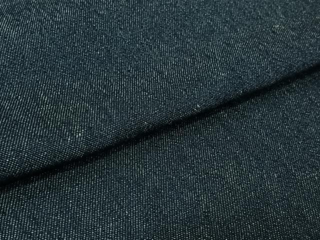 平和屋着物▽デニム着物 単衣 霞文 綿 AABL6782jh