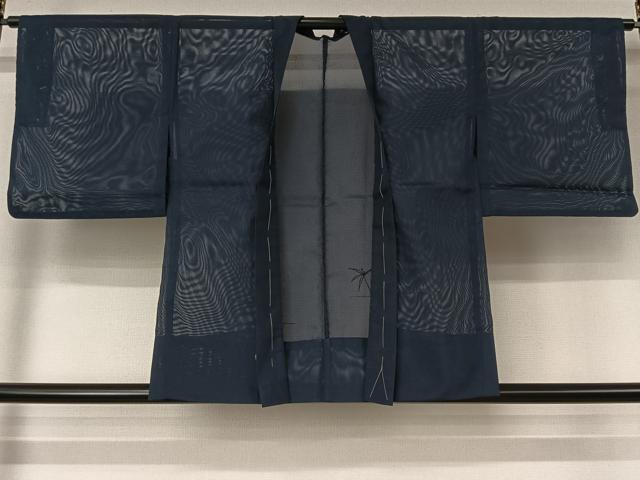 平和屋着物▽羽織 スリーシーズン 春夏秋 塵除け 草葉文 洗える着物 AABL6807jh