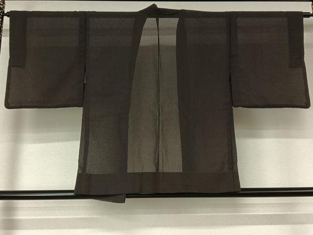 平和屋着物▽羽織 スリーシーズン 春夏秋 塵除け 水玉文 洗える着物 AABL6833jh