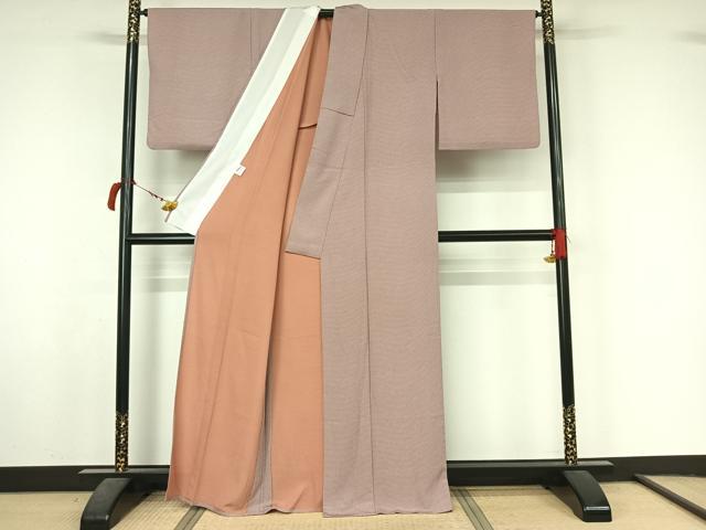 平和屋着物●江戸小紋 単衣 角通し さんび謹製 洗える着物 AABL6876jh