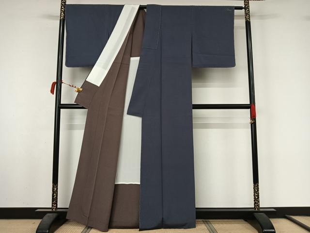 平和屋着物▽上質な色無地 単衣 薄花色 正絹 逸品 未使用 AABL6904jh