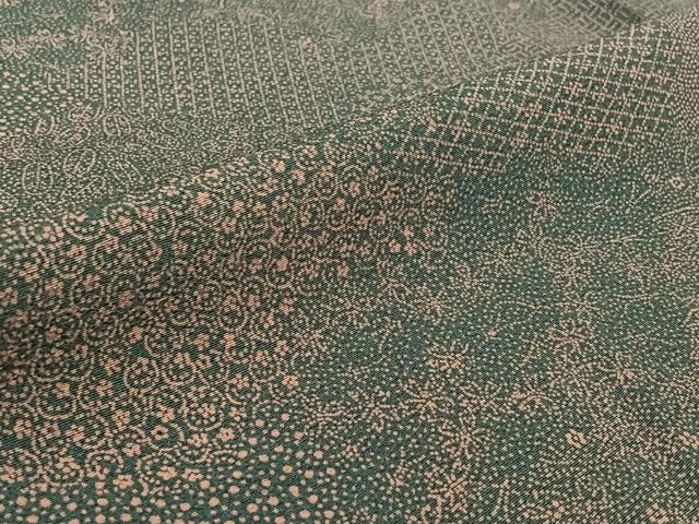 平和屋着物▽江戸小紋 単衣 寄せ小紋柄 正絹 逸品 AABL6909jh