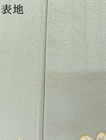 平和屋着物▽訪問着 単衣 草花文 暈し染め 金彩 正絹 逸品 AABL6955jh