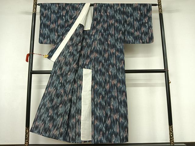 平和屋着物▽小紋 単衣 霞文 AABL6961jh