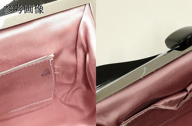平和屋着物●和装小物 和装バッグ ハンドバッグ ビーズバッグ 幾何学模様 逸品 AABL7013ay