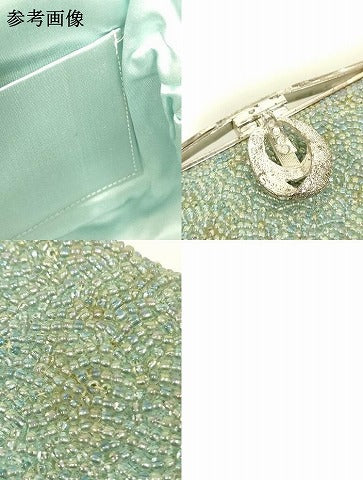 平和屋着物●和装小物 和装バッグ ハンドバッグ ビーズバッグ 花柄 乱菊 逸品 AABL7020ay