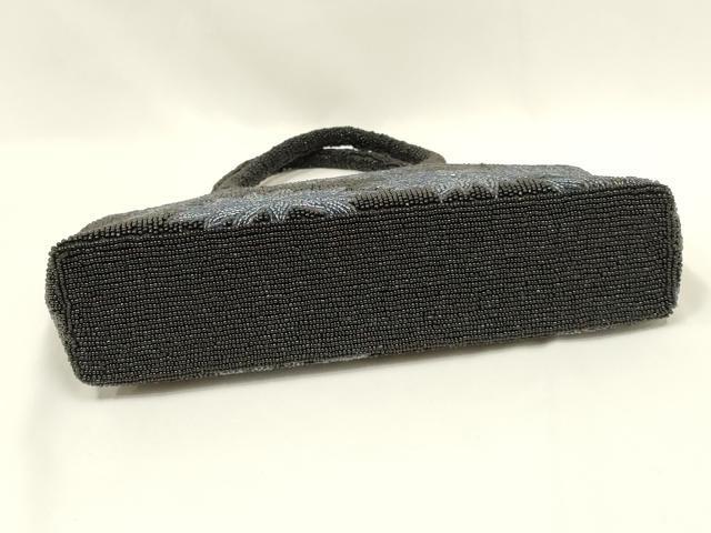 平和屋着物●和装小物 和装バッグ ハンドバッグ ビーズバッグ 花柄 逸品 AABL7045ay