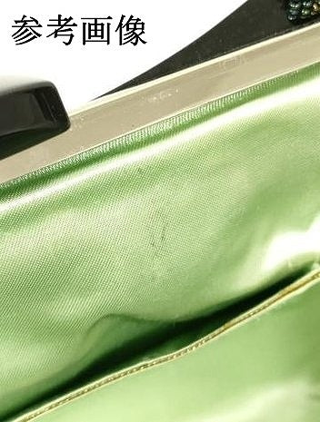 平和屋着物●和装小物 和装バッグ ハンドバッグ ビーズバッグ 立波文 逸品 AABL7053ay