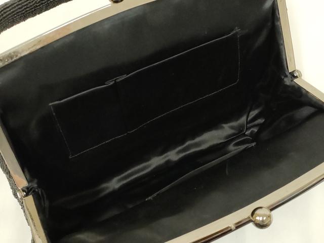 平和屋着物●和装小物 和装バッグ ハンドバッグ ビーズバッグ 蔦草 逸品 AABL7059ay