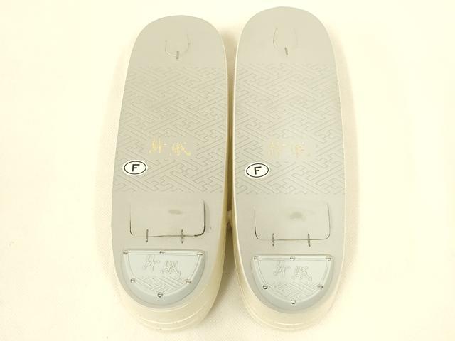 平和屋着物●和装小物 和装草履 紗織 金銀糸 逸品 未使用 AABL7104ay