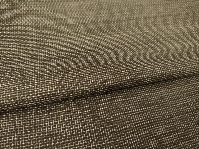 平和屋着物●本場大島紬 120亀甲 総詰め 正絹 逸品 AABL7227ck
