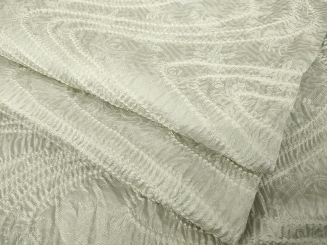 平和屋着物●訪問着 総絞り 流水文 正絹 逸品 AABL7252ck