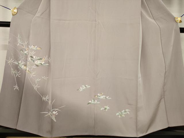 平和屋着物●訪問着 友禅 作家物 松 暈し染め 正絹 逸品 AABL7272ck