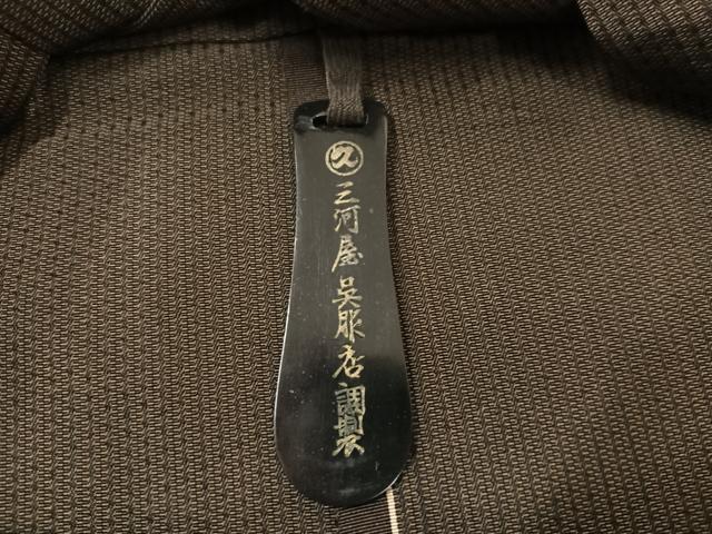 平和屋着物●男性 行灯袴 縞 正絹 逸品 AABL7338ph