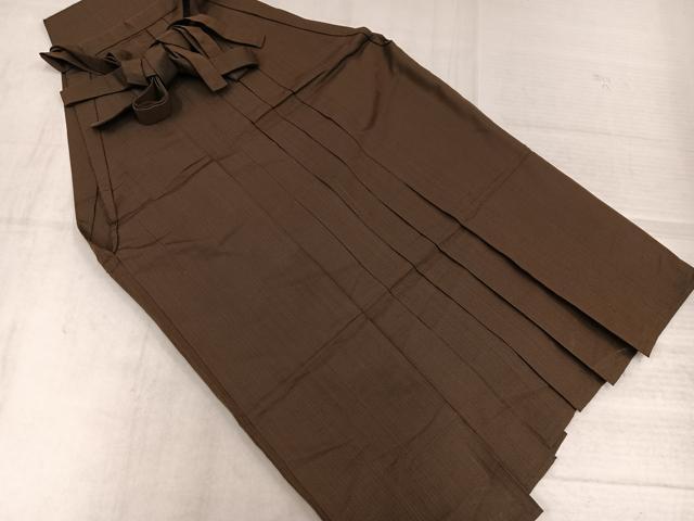 平和屋着物●男性 行灯袴 縞 正絹 逸品 AABL7342ph