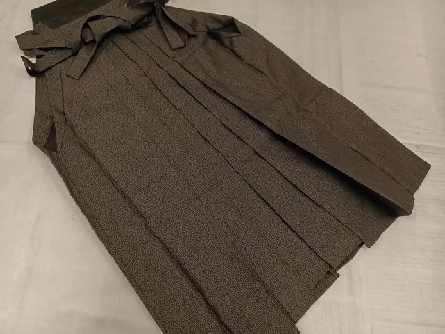 平和屋着物●男性 行灯袴 幾何学文様 正絹 逸品 AABL7345ph