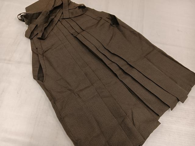 平和屋着物●男性 行灯袴 幾何学文様 正絹 逸品 AABL7348ph