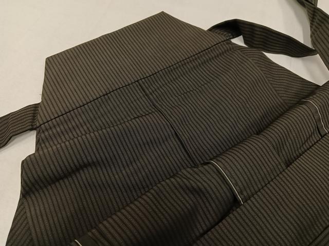 平和屋着物●男性 馬乗り袴 縞 正絹 逸品 AABL7367ph