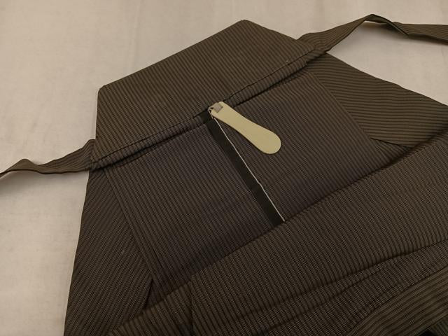 平和屋着物●男性 行灯袴 縞 正絹 逸品 AABL7374ph