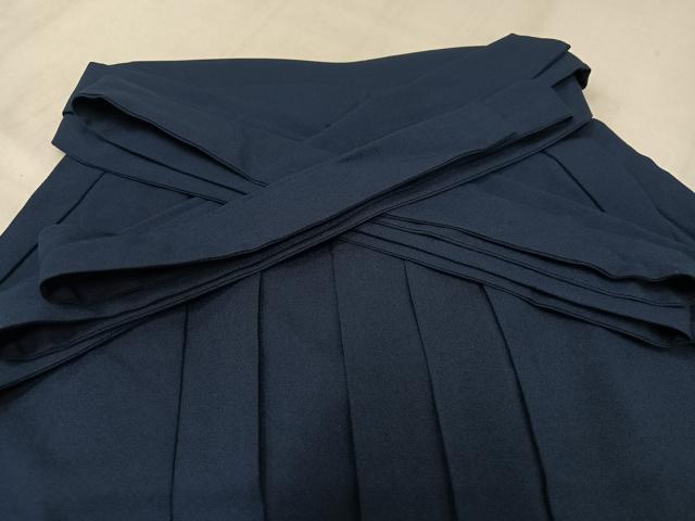 平和屋着物●女性 行灯袴 鉄御納戸色 洗える着物 未使用 AABL7375ph