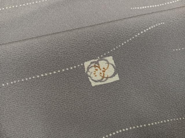 平和屋着物●上質な小紋 辻が花 色紙梅文 正絹 逸品 AABL7426ph