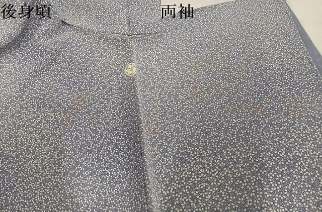 平和屋着物●上質な小紋 花尽くし 正絹 逸品 AABL7478ph