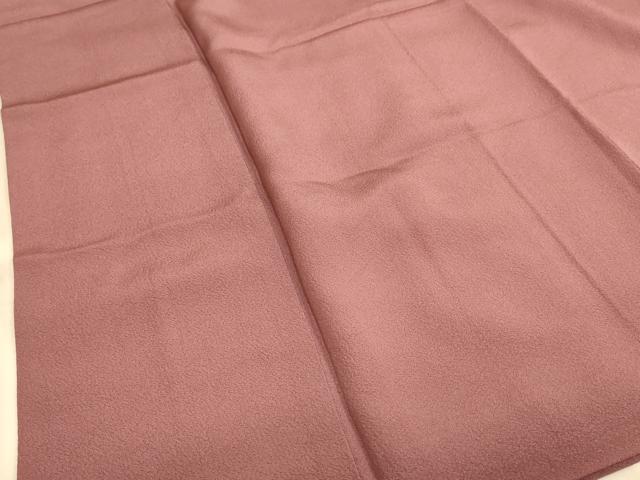 平和屋着物■上質な色無地 京紫色 正絹 逸品 AABL7490br